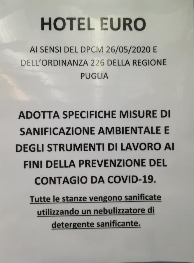 Hotel Euro San Giovanni Rotondo Exterior foto